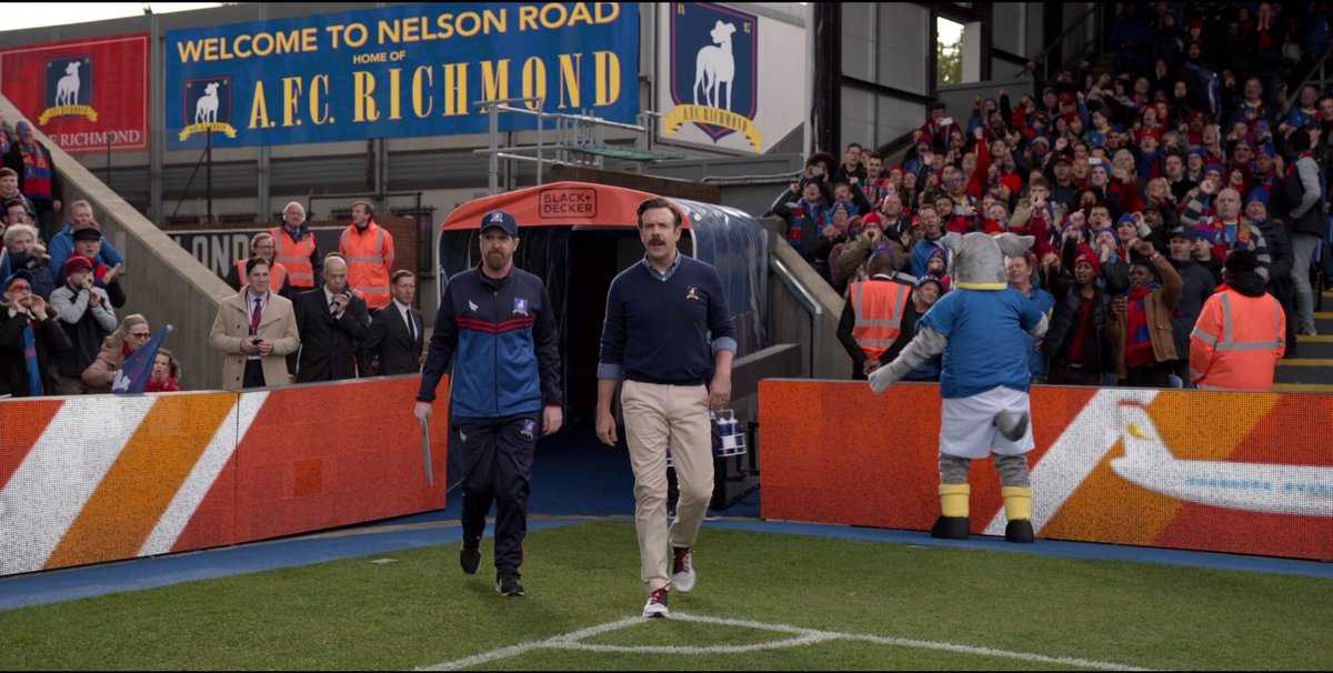 Nelson Road, aka Selhurst Park, in Ted Lasso