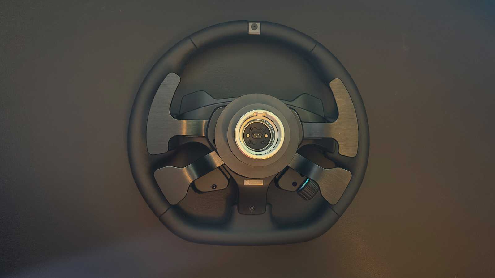 Logitech Pro Wheel backside detached