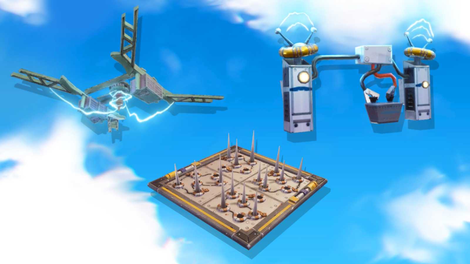 Fortnite OG Traps in Chapter 1 Season 1.