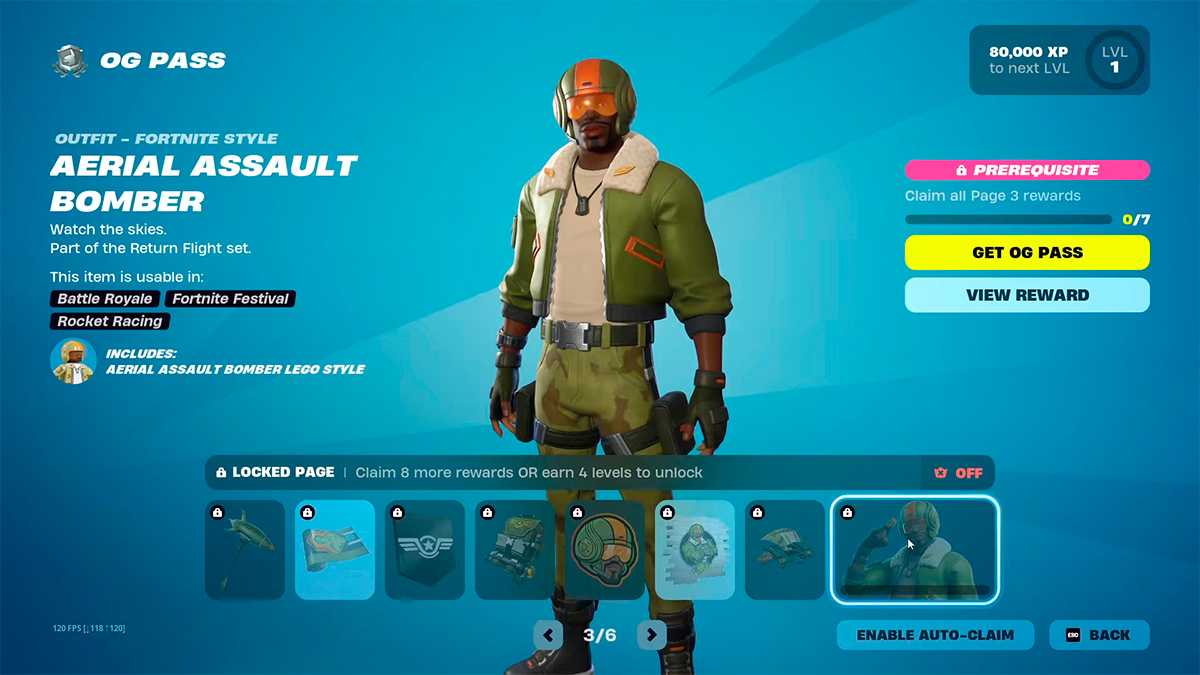 Fortnite Battle Pass OG skin page 3