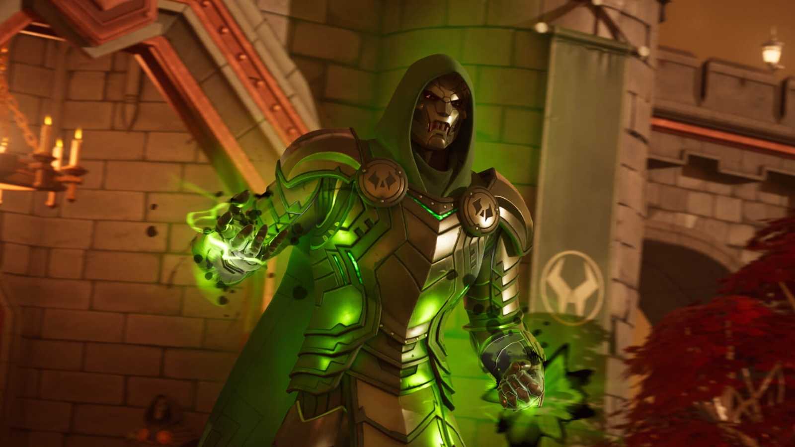 Doom skin in Fortnite