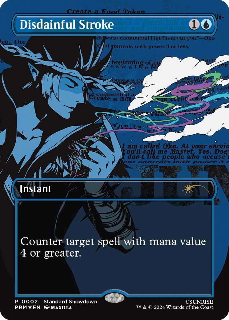 MTG Cowboy Bebop Disdainful Stroke