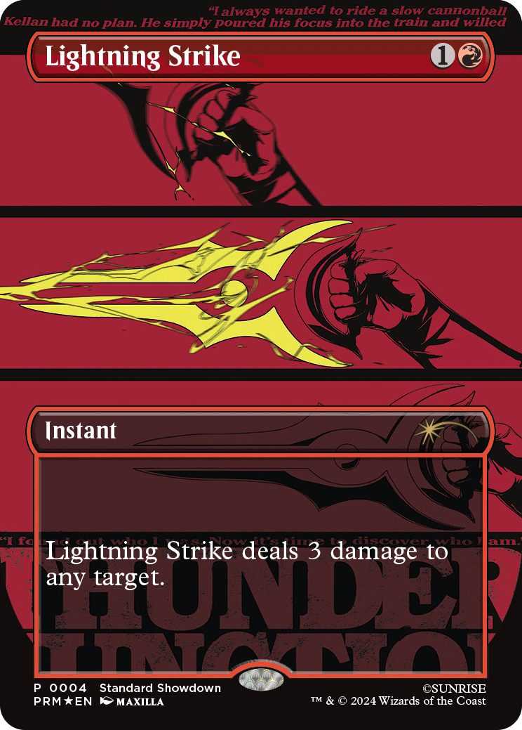 MTG Cowboy Bebop Lightning Strike