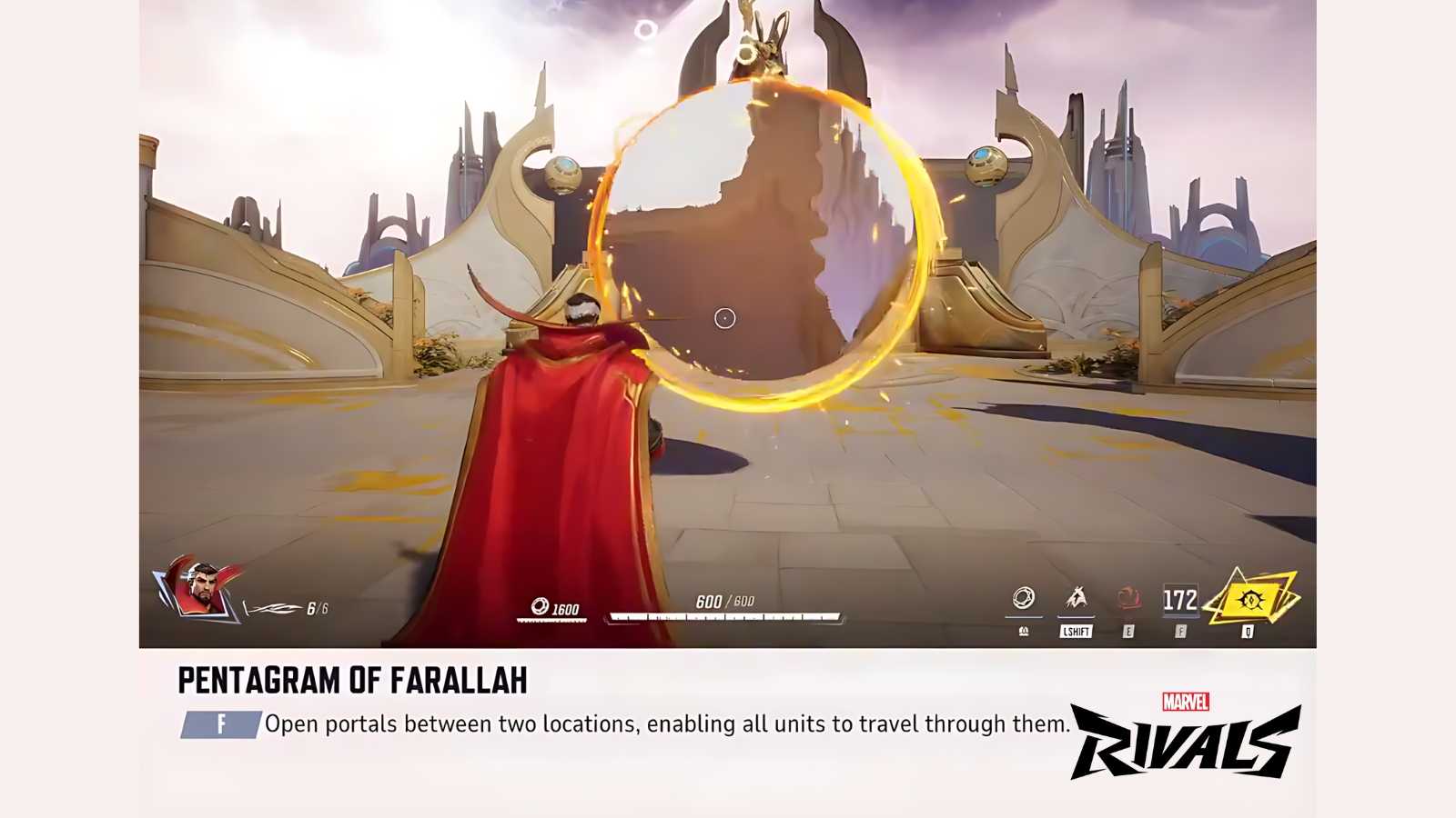 Doctor Strange Ability F in Marvel Rivals