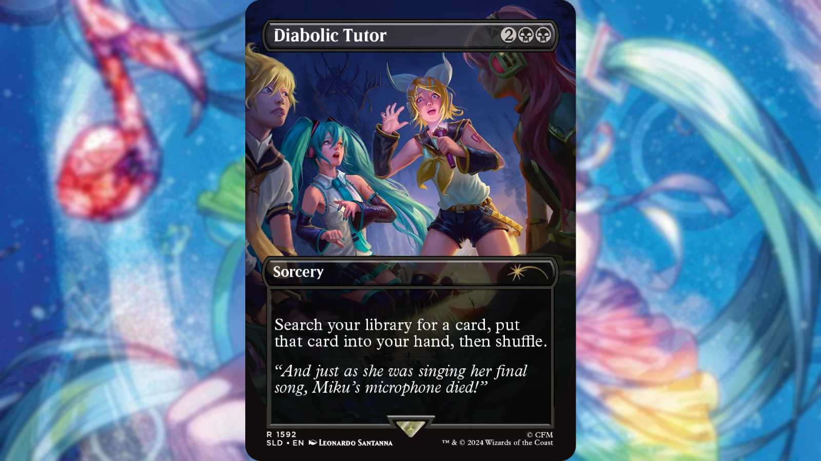 MTG Miku Diabolic Tutor