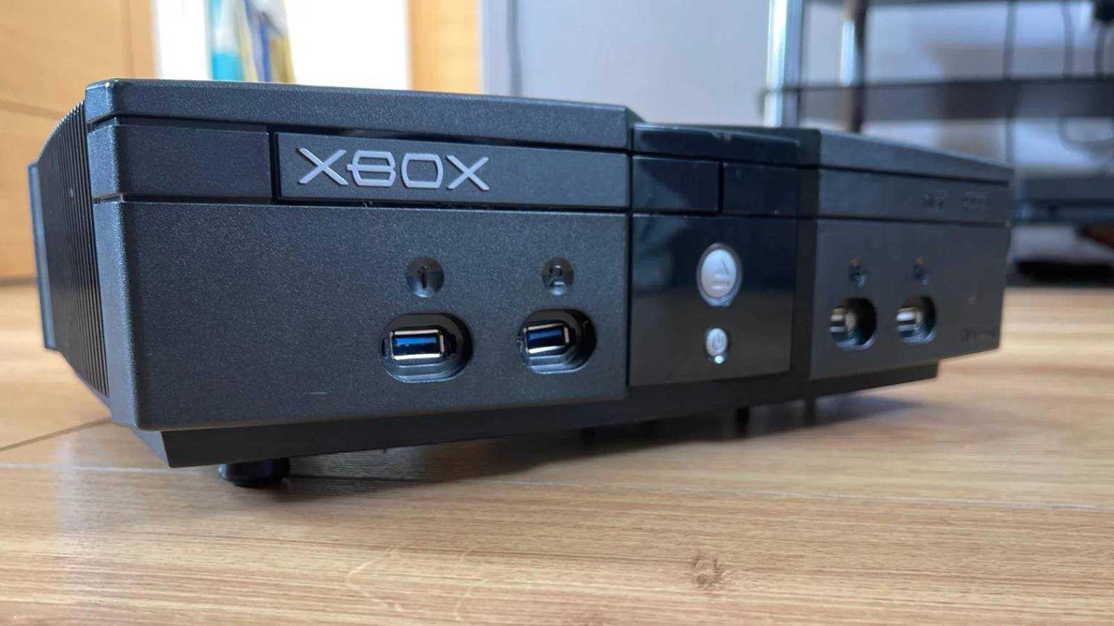 Image of the modded Xbox gaming PC by Reddit user Subject-Historian-70.