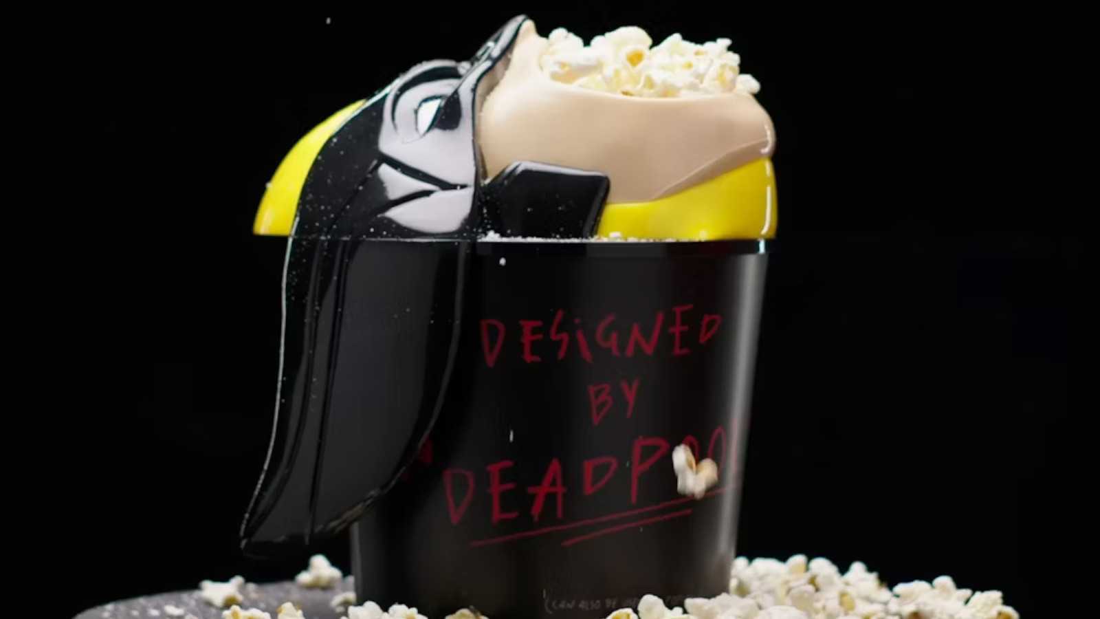 Wolverine's popcorn bucket