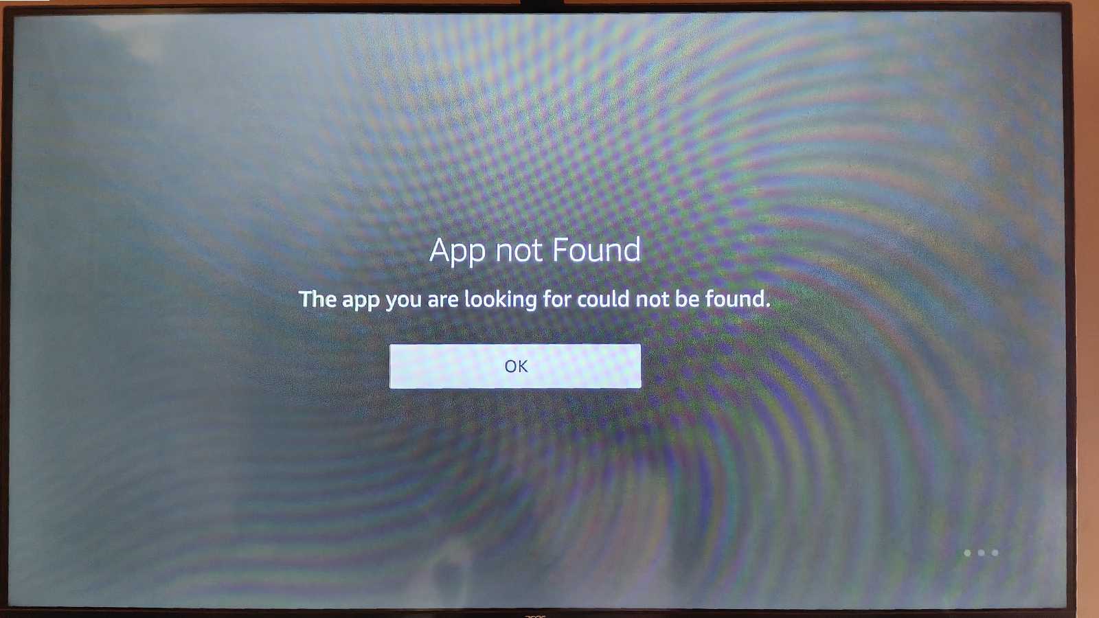 X TV app missing