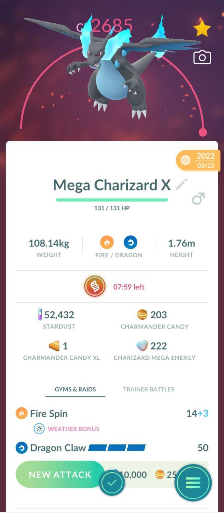 Megs Charizard Pokemon Go