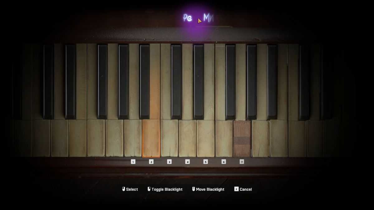 piano puzzle COD