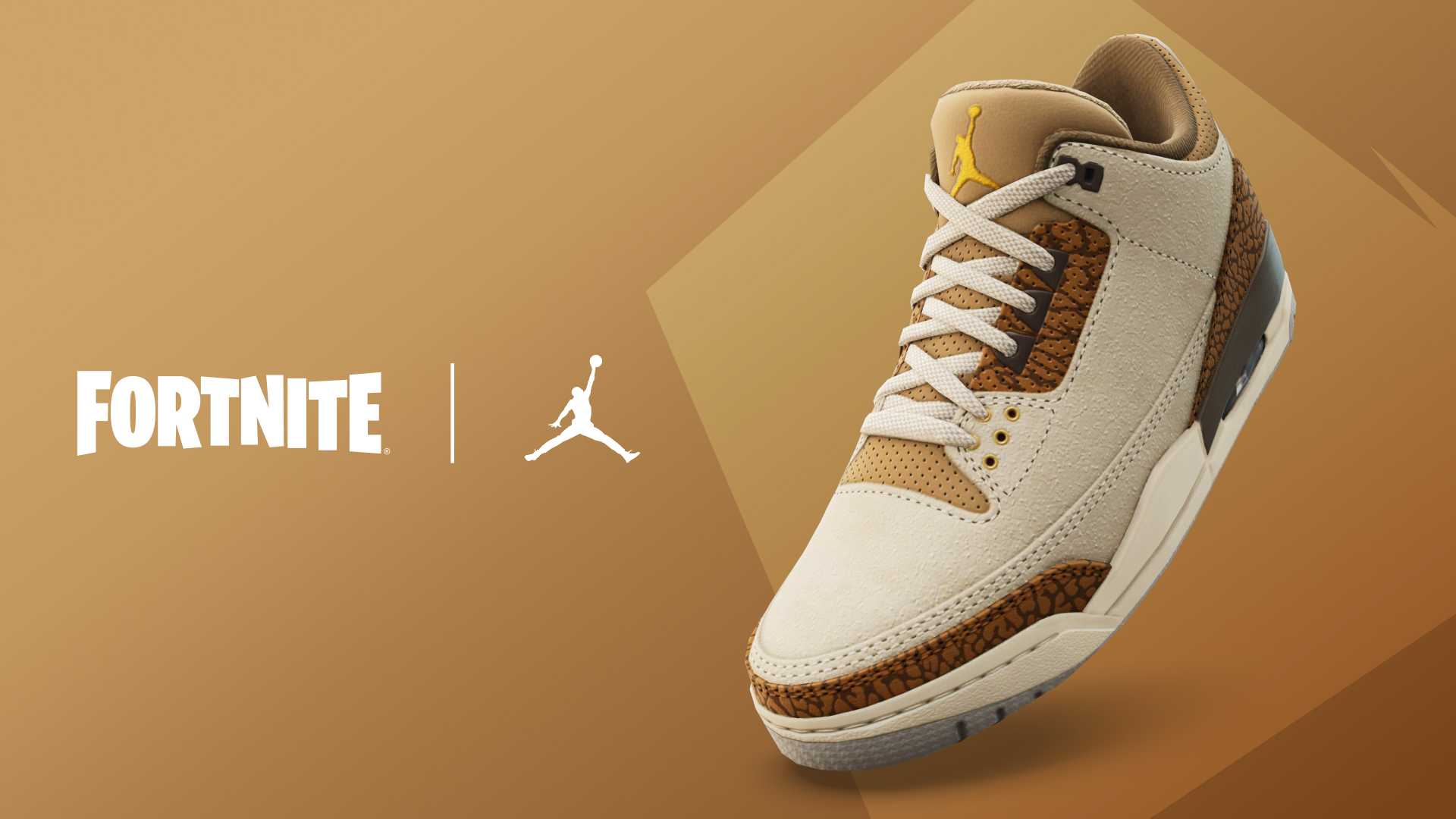 Air Jordan 3 Retro Palomino in Fortnite