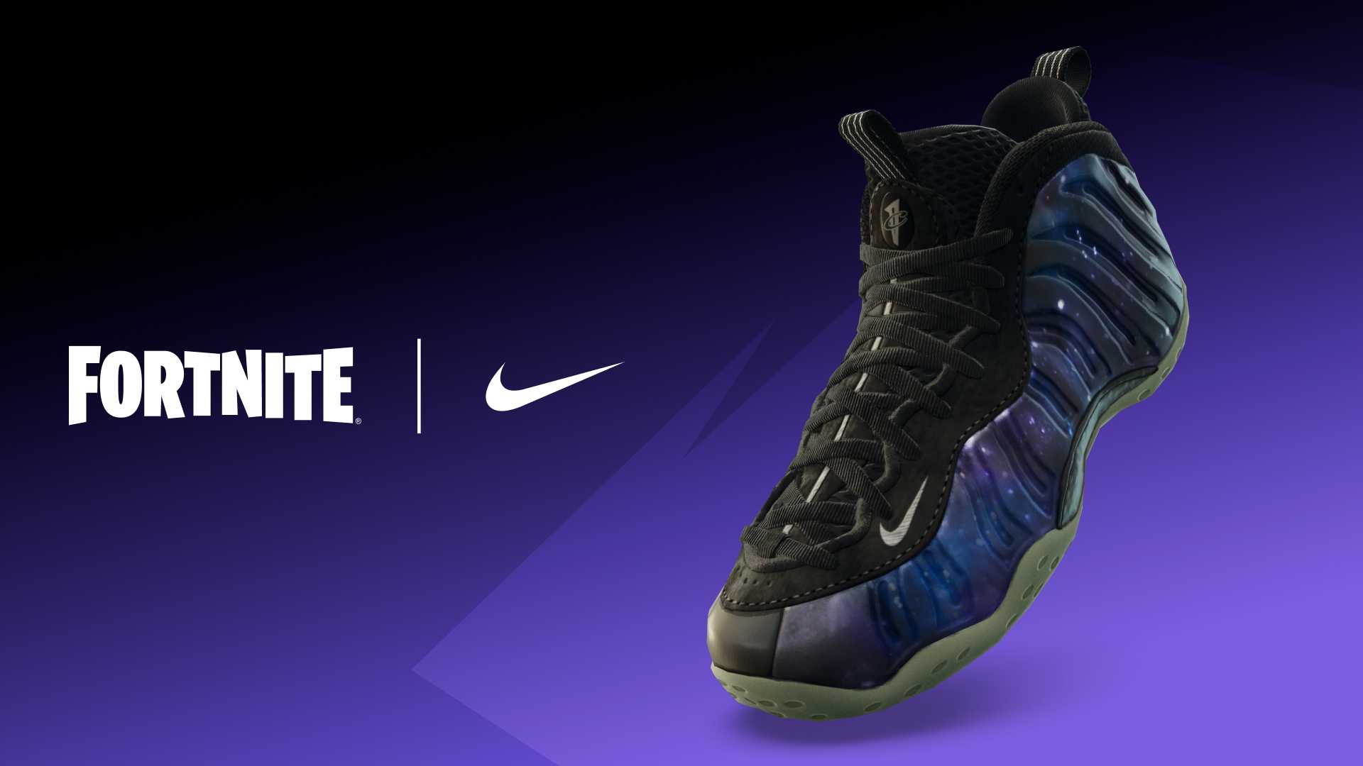 Nike Air Foamposite One 'Galaxy' in Fortnite