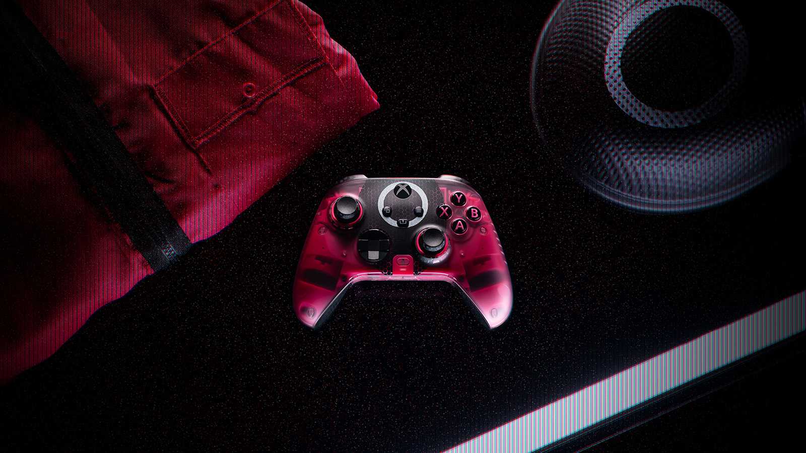 Squid Game scuf controller pink guard