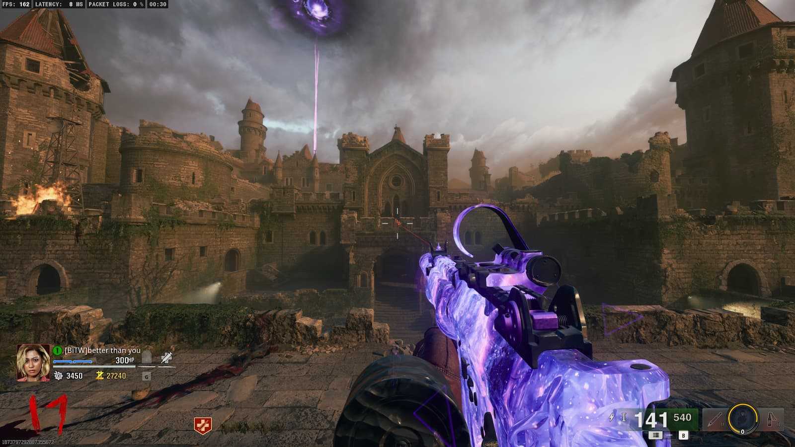 The third and final pyre on Citadelle des Morts in Black Ops 6 Zombies