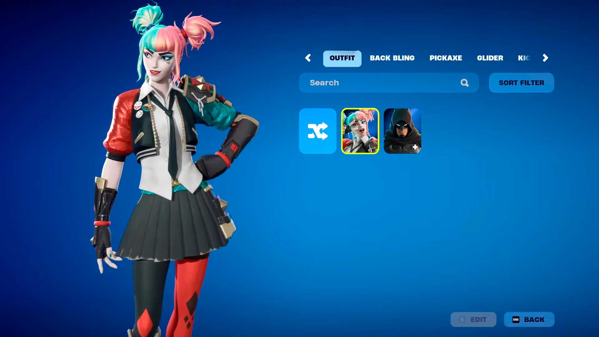 Harley Quinn skin FN