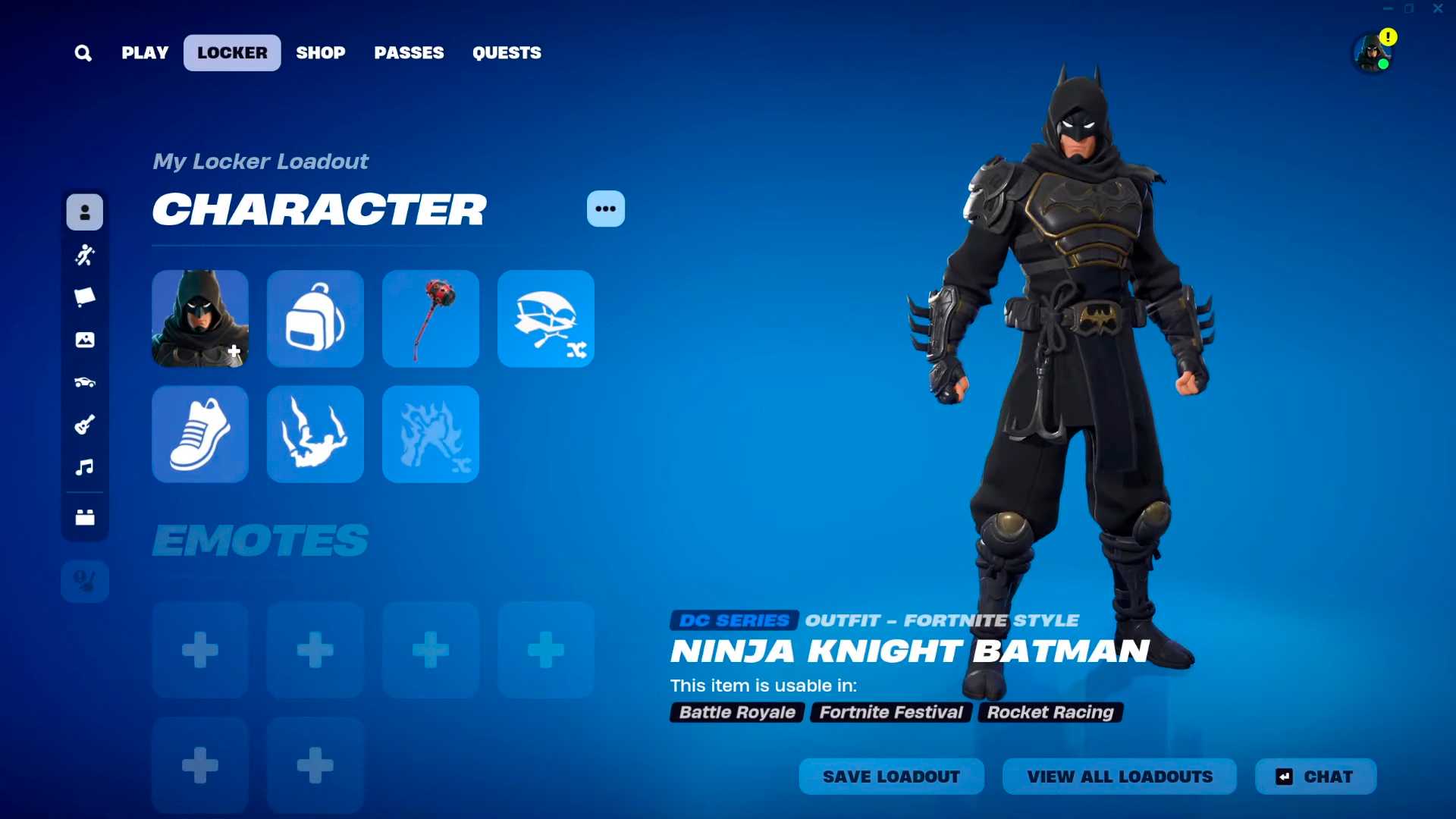 Batman skin FN