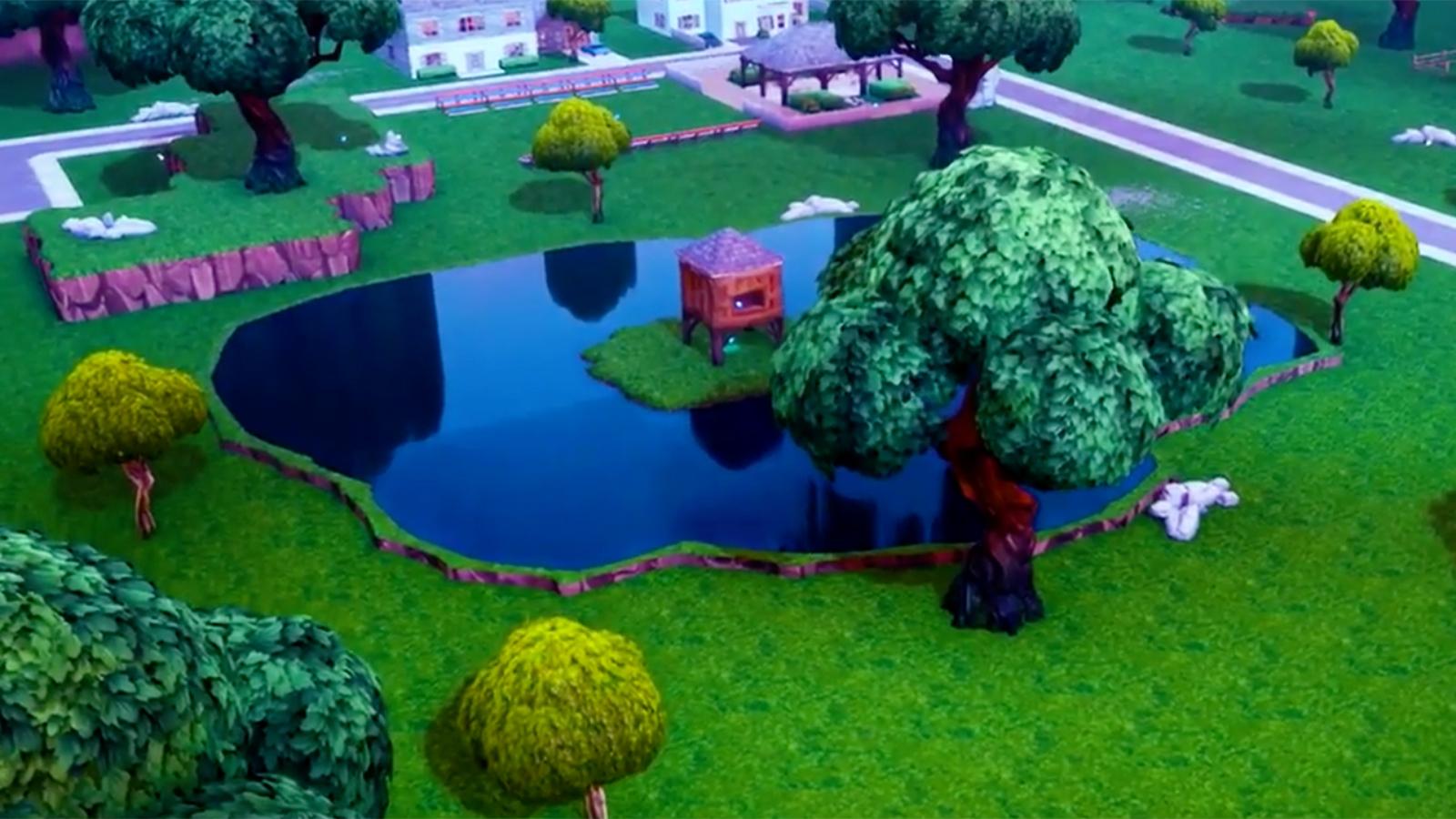 Fortnite Season 1 map