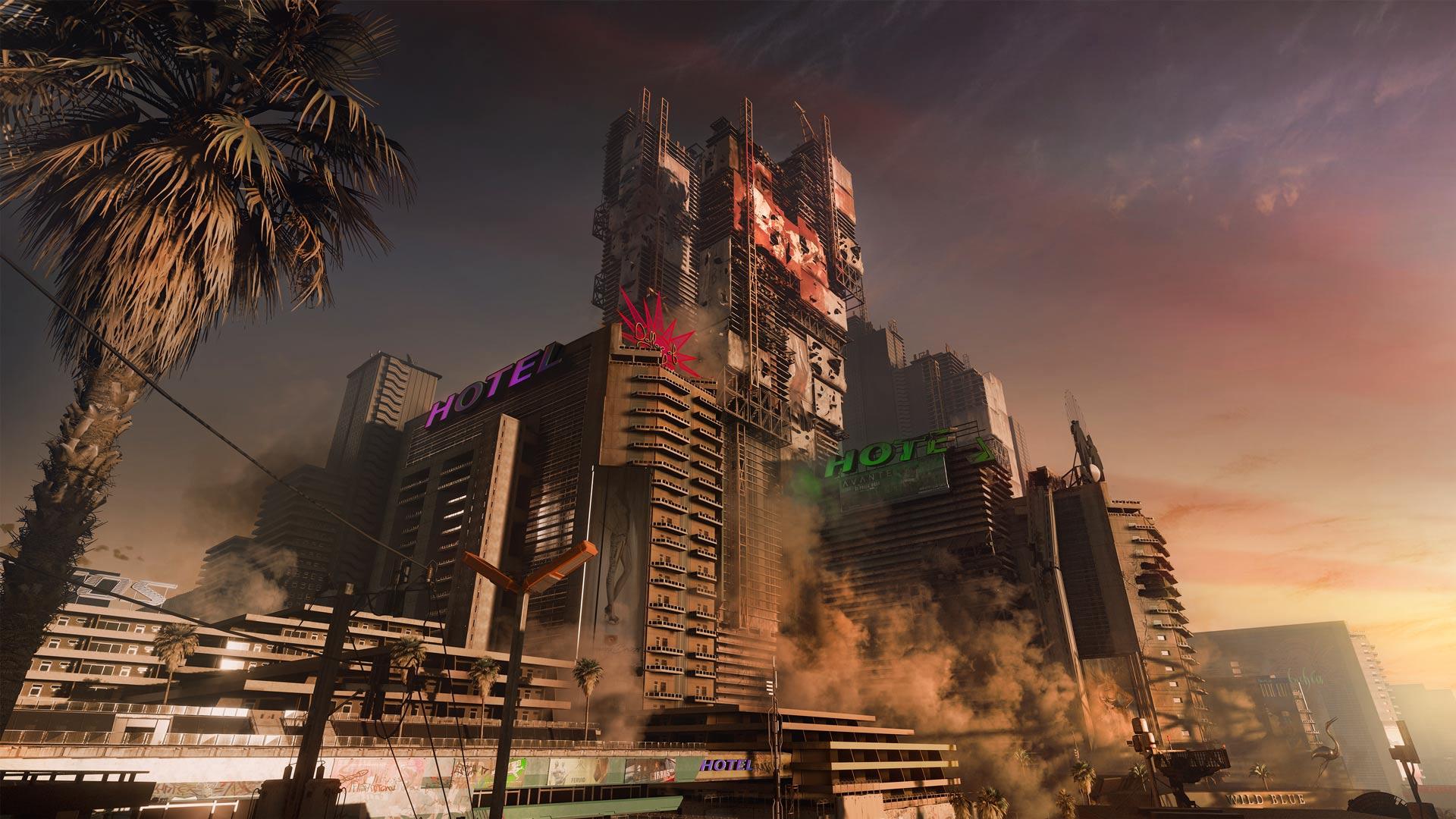 Night City in Cyberpunk 2077