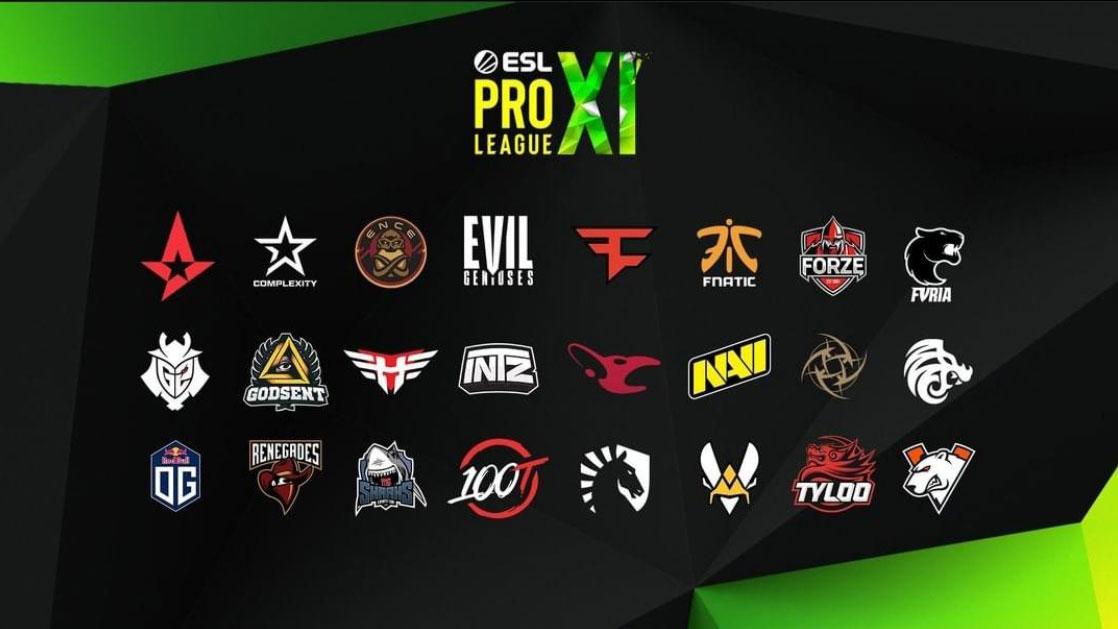 ESL pro league season 11 teams