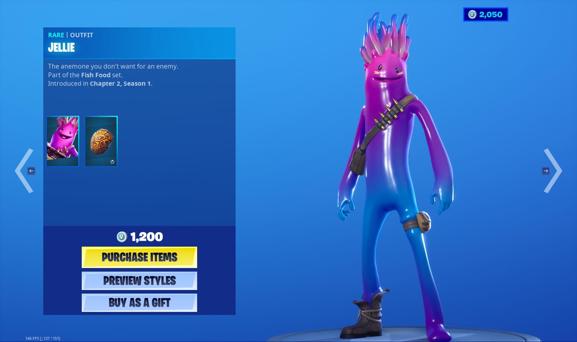 Fortnite store Jellie skin