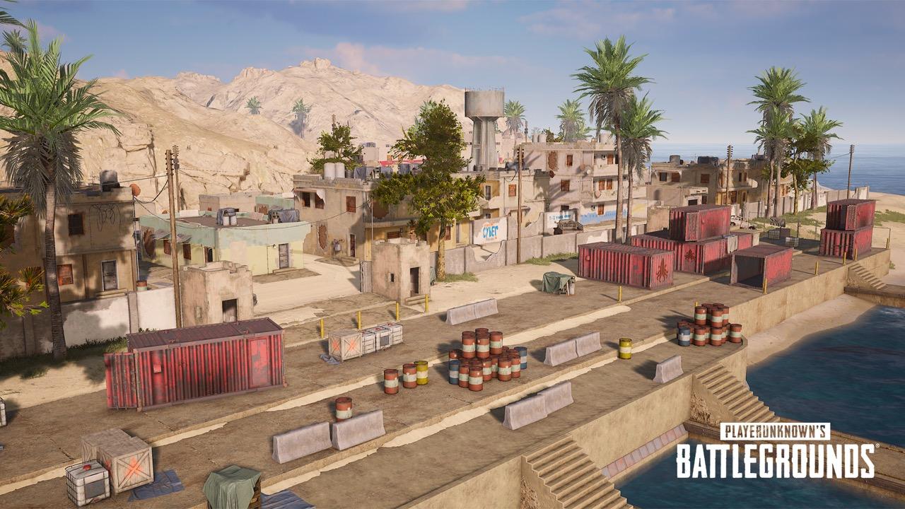 Docks at Karakin in PUBG's new map