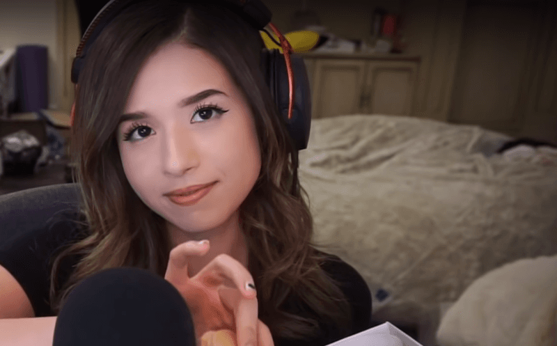 Pokimane streams live on Twitch