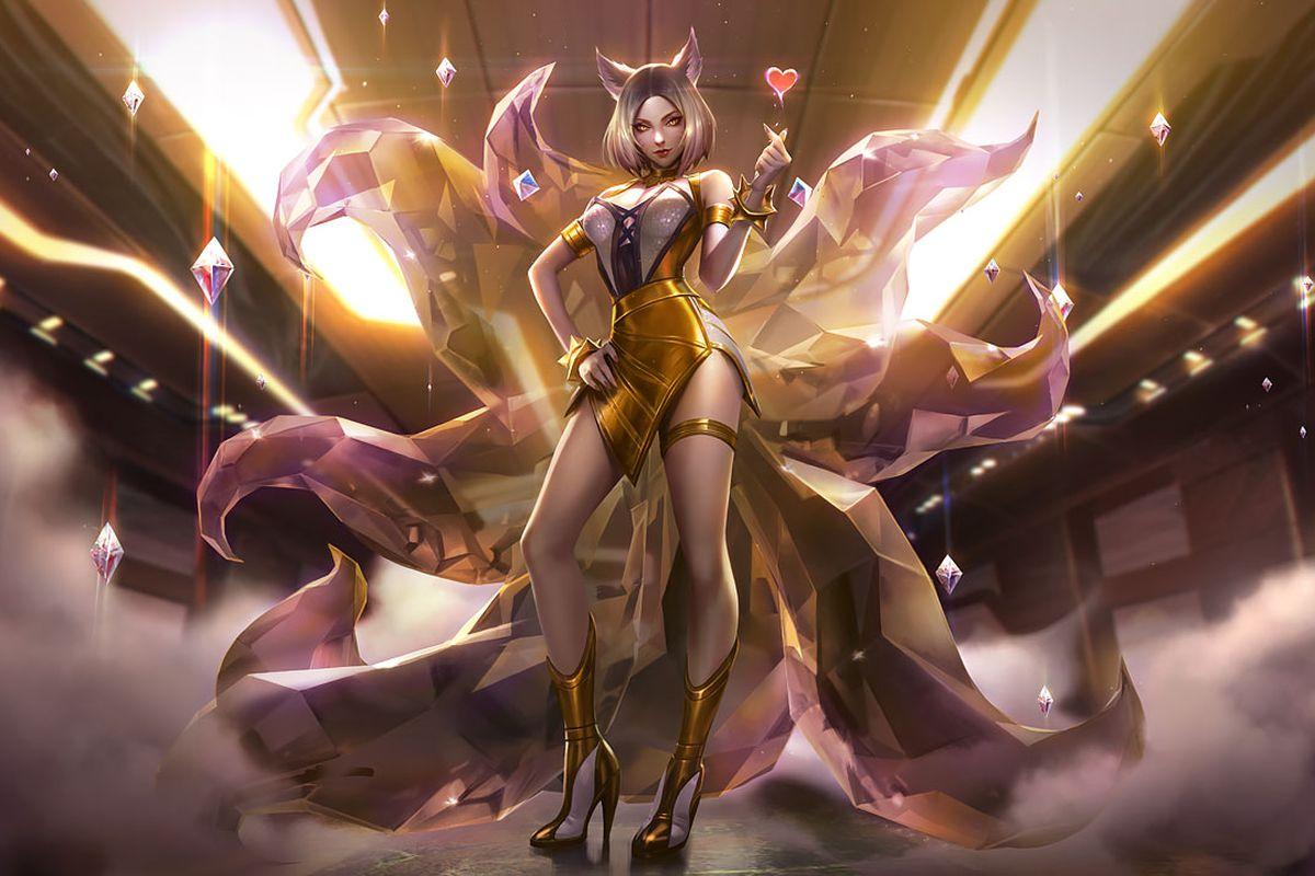 KDA Ahri Prestige skin for League of Legends