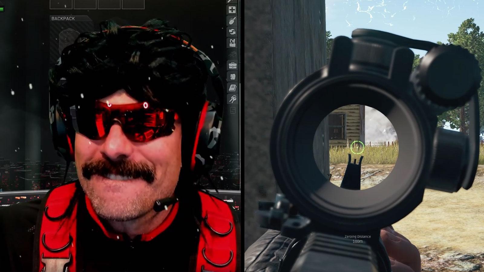 Twitch: Dr Disrespect / PUBG Corp.