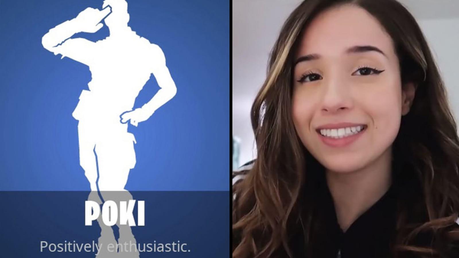 Pokimane emote fortnite