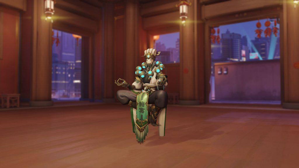 Zenyatta Zhuge Liang skin Overwatch Lunar New Year 2020