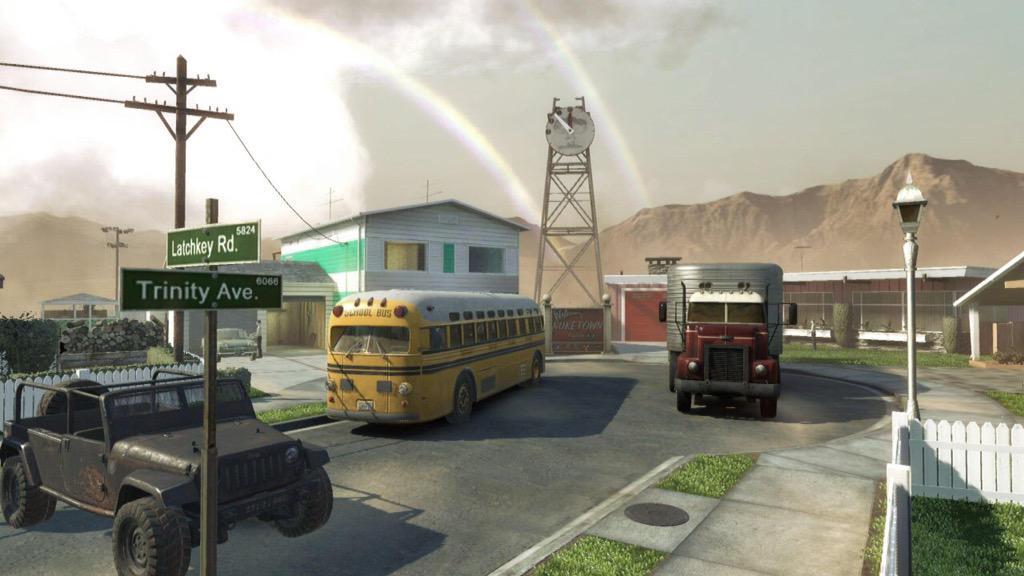 Black Ops 1's Nuketown.