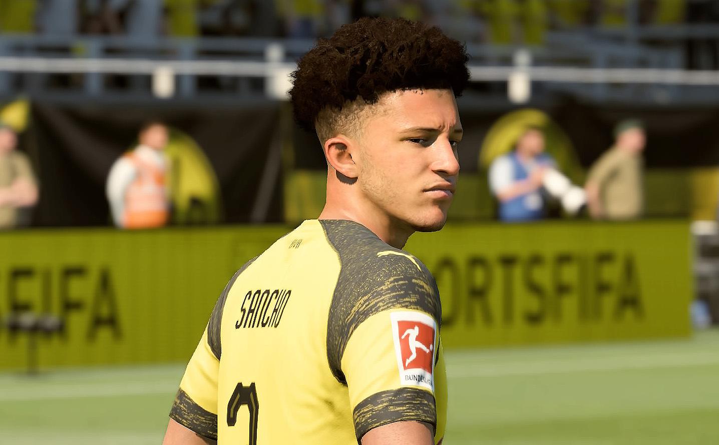 Jadon Sancho in FIFA 20