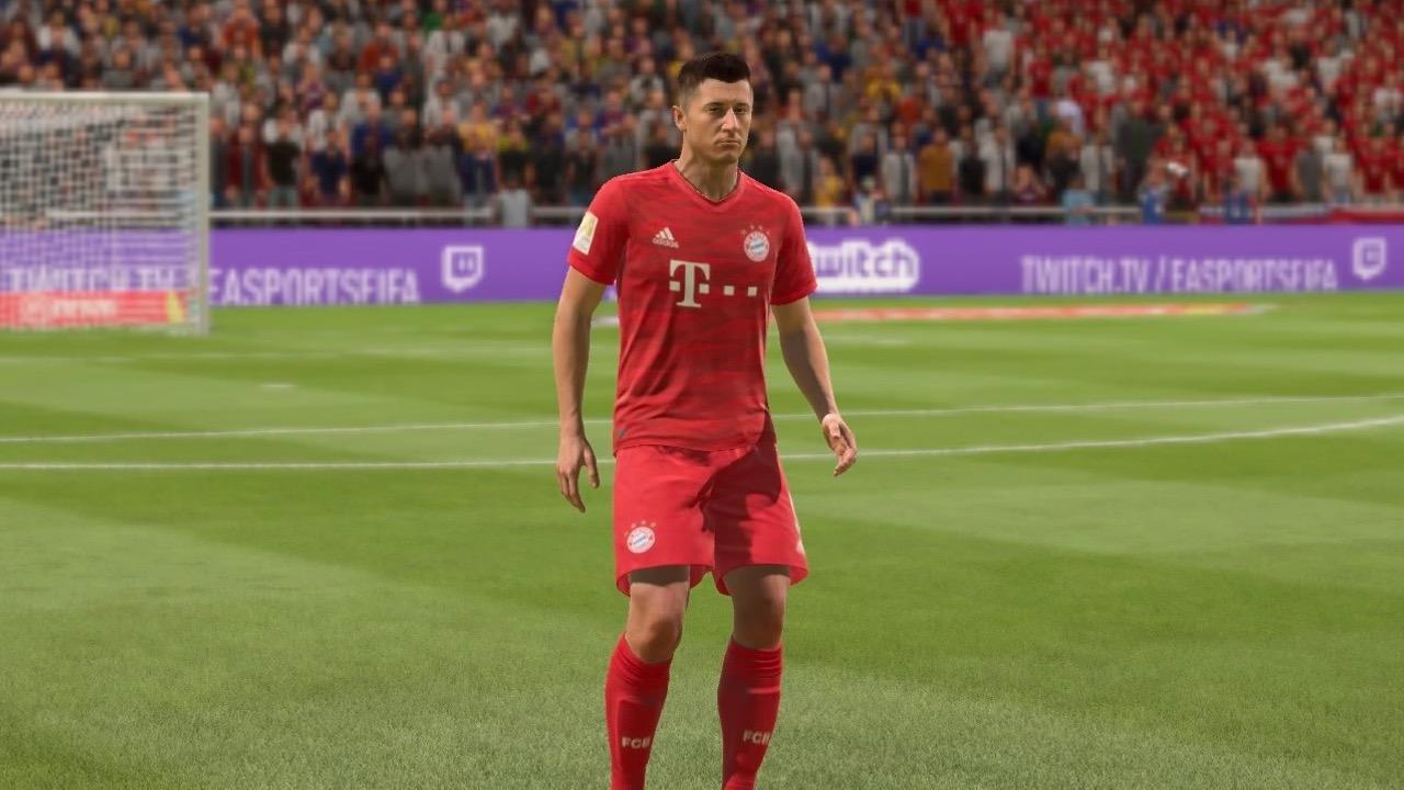 Robert Lewandowski in FIFA 20