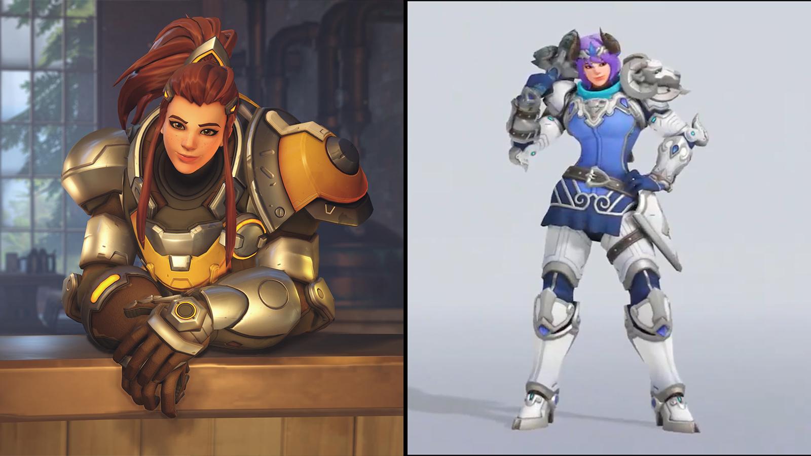 Brigitte GOATS skin Overwatch League