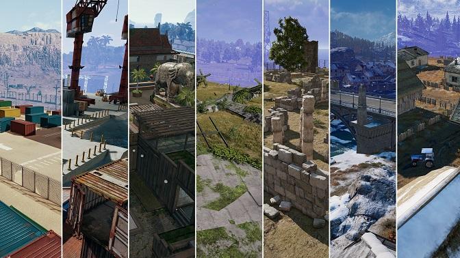 PUBG Team Deathmatch Locations