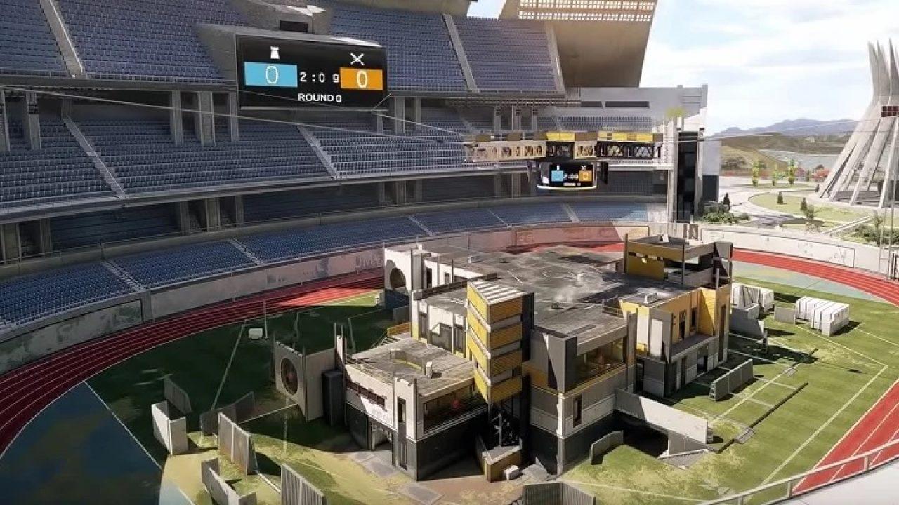 Stadium map in Rainbow 6