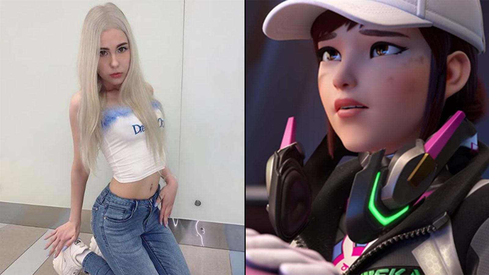 d.va cosplay overwatch