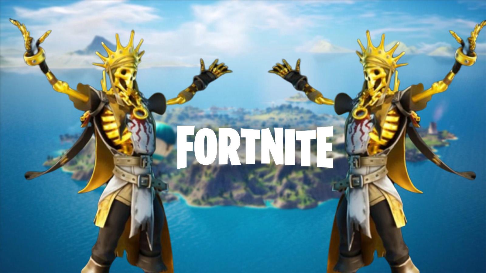 fortnite gold objects