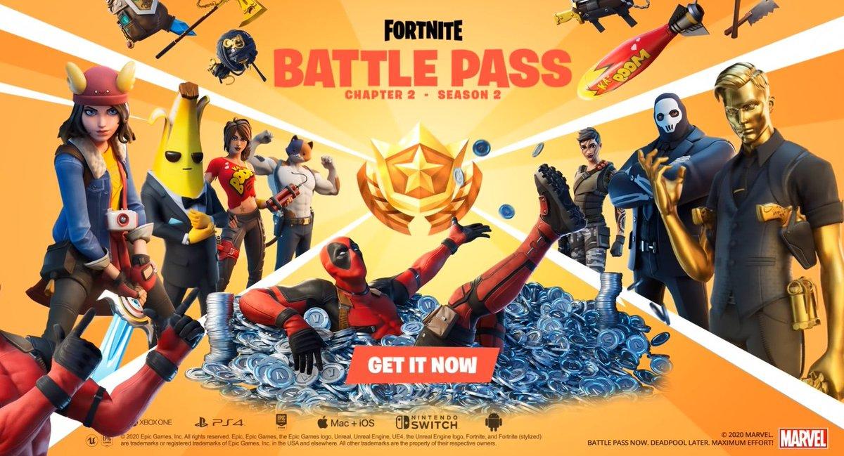 fortnite season 2 battle pass promotional image