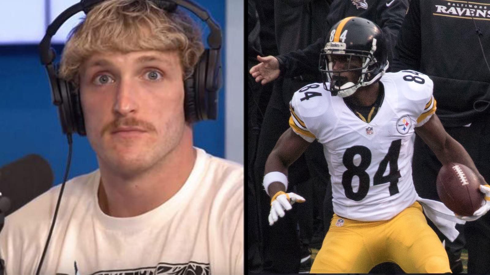 logan paul antonio brown match