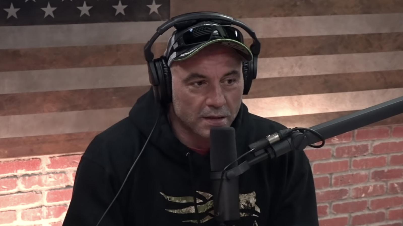 Joe Rogan on his podcast