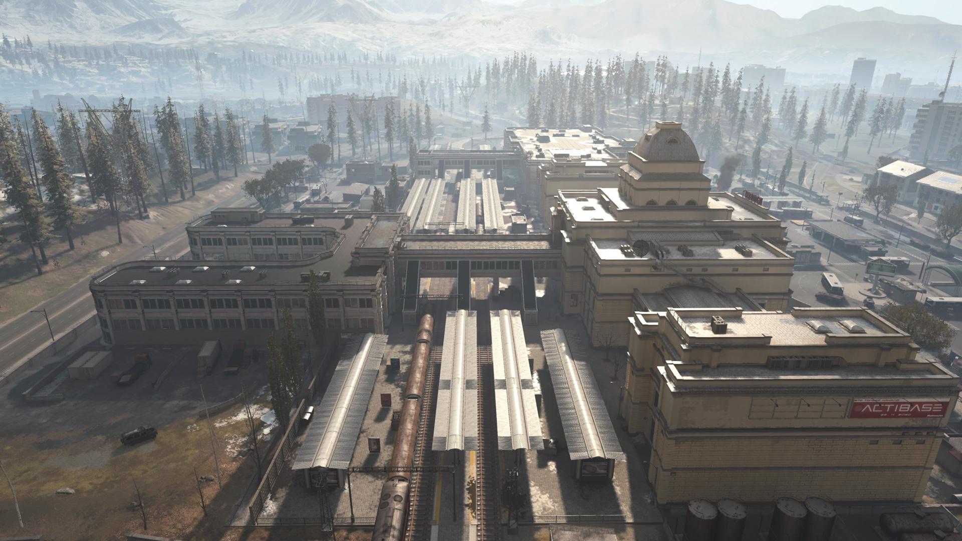 Verdansk Train Station in CoD Modern Warfare