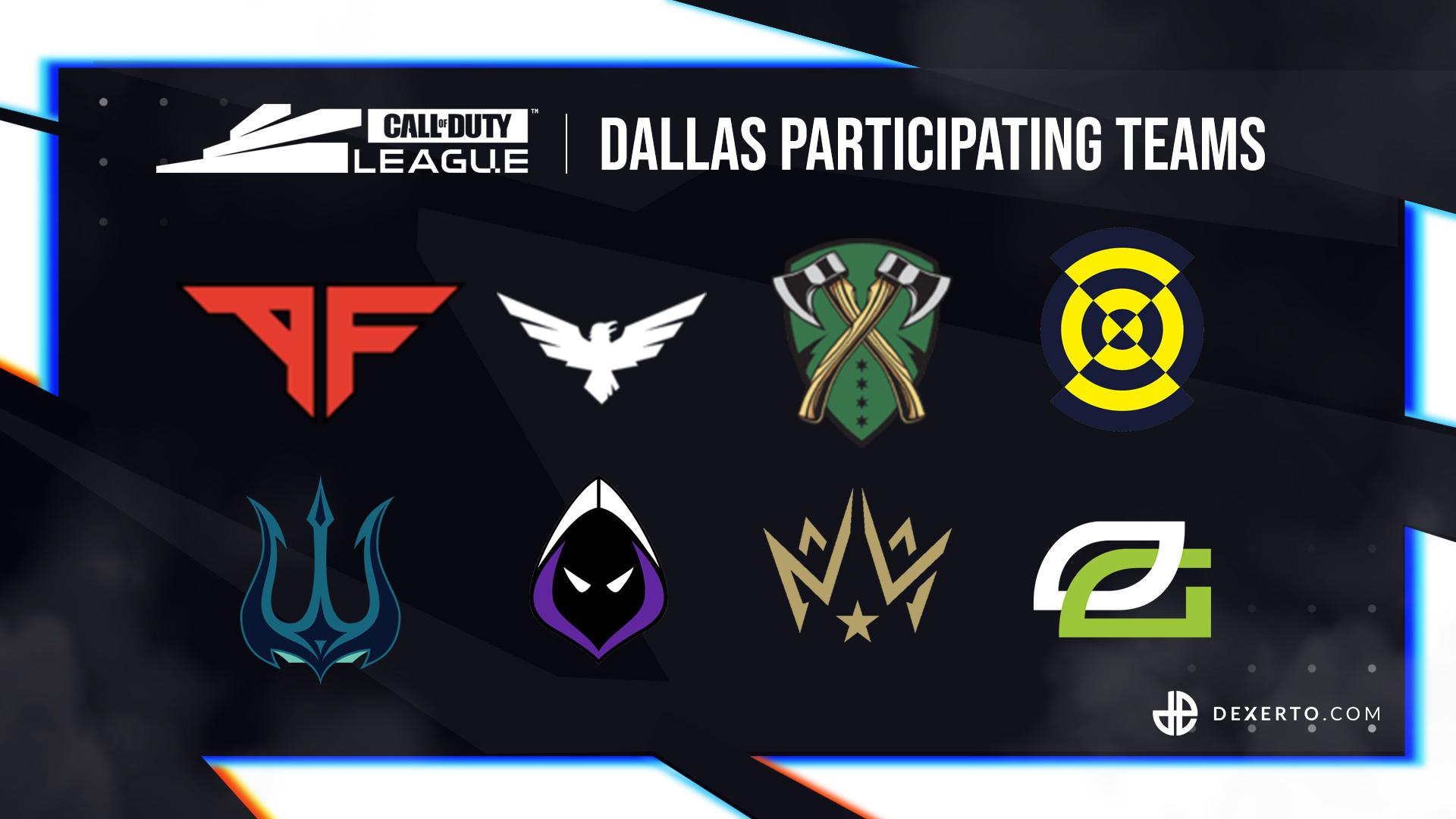 CDL Chicago participating teams.