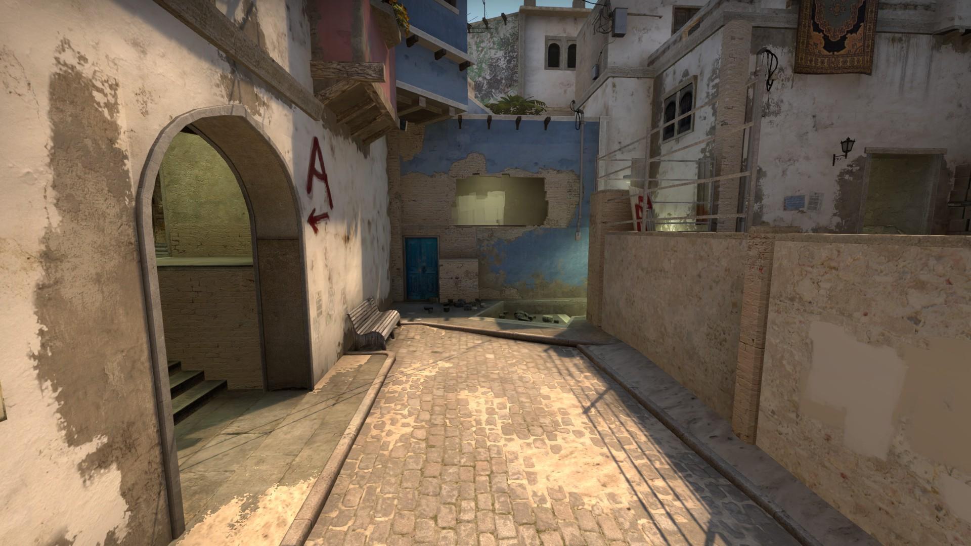 Mirage mid in CSGO