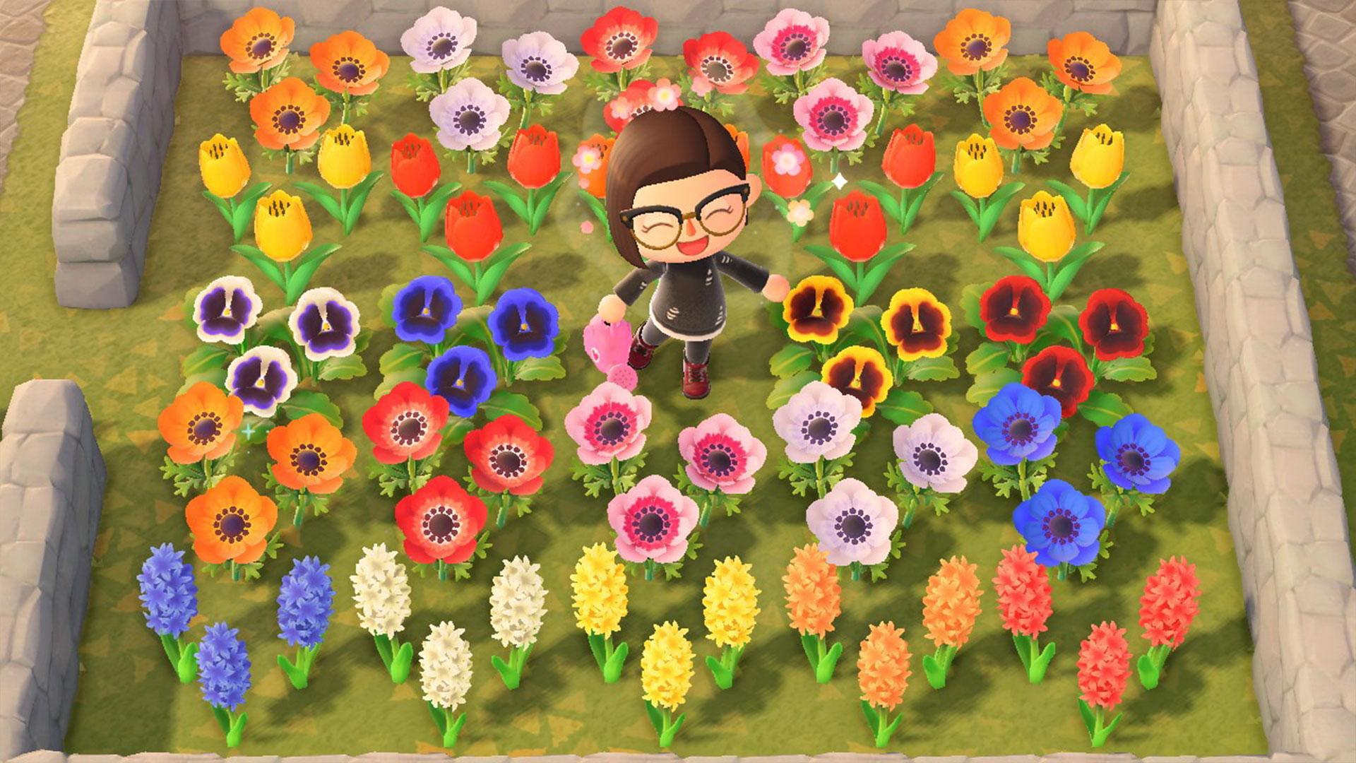 animal crossing flowers