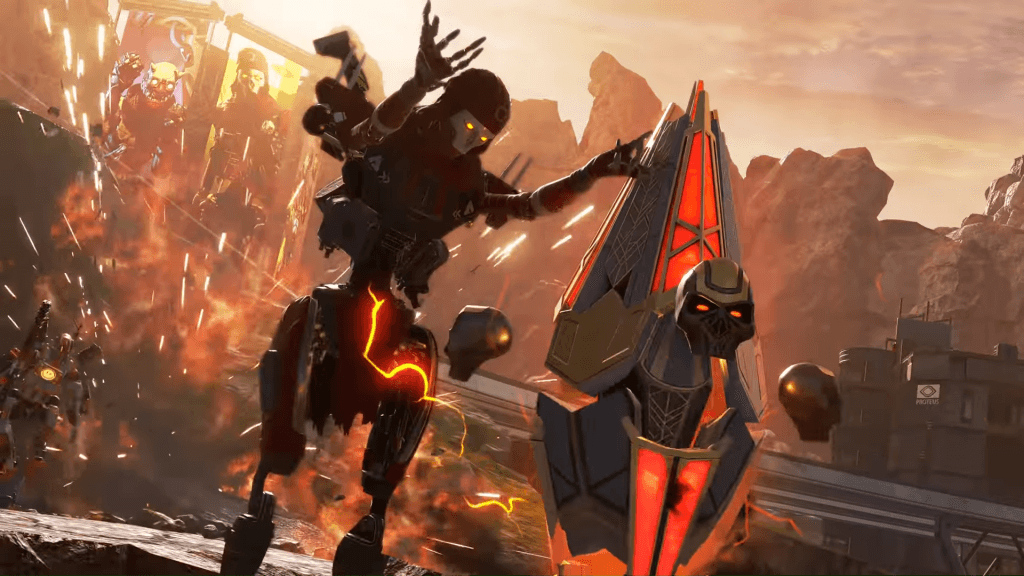 Apex Legends' Revenant using their Death Totem.