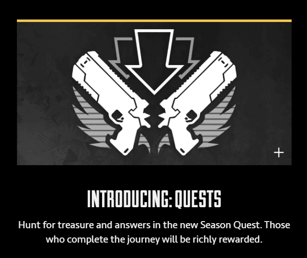 Quests in Apex Legends.