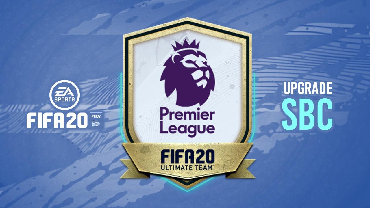 Premier league upgrade sbc