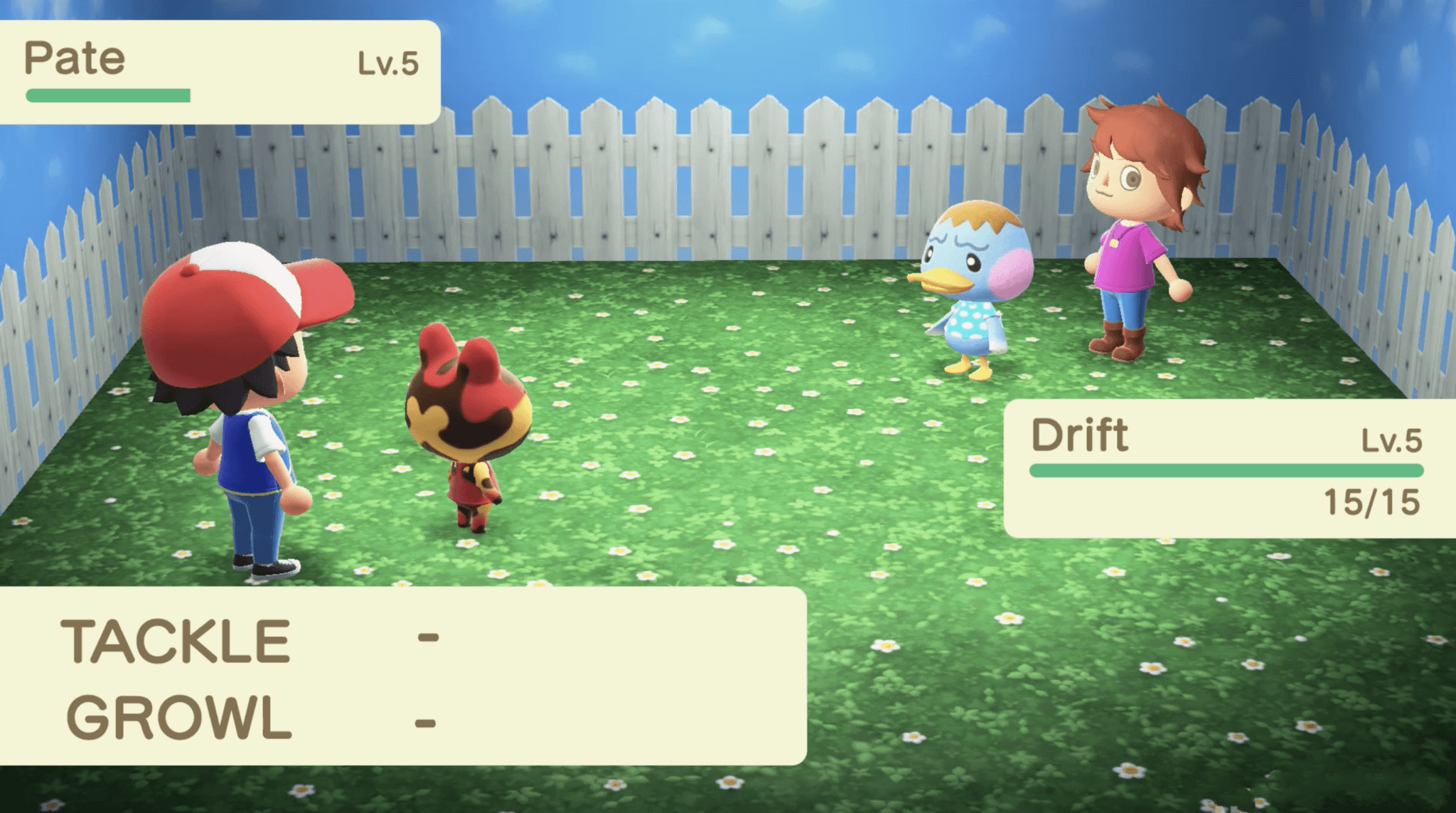 Animal Crossing meets Pokemon in this fan creation.