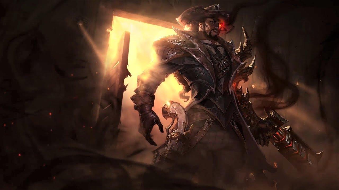 High Noon Lucian splash art in League of Legends